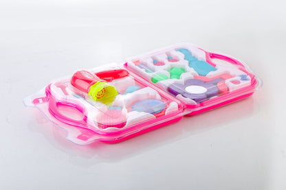 Aditi Toys Fashion Beauty Set for Girls with Suitcase || Color-Pink || Age - 3+ Years