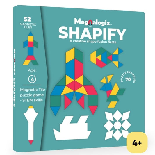 Shapify - Magnetic Games for 4 Years & Above