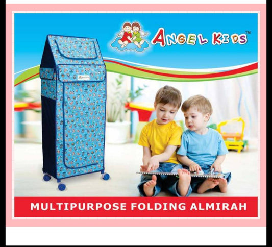 Angel Kids Multipurpose Folding Almirah - MRGTOYS