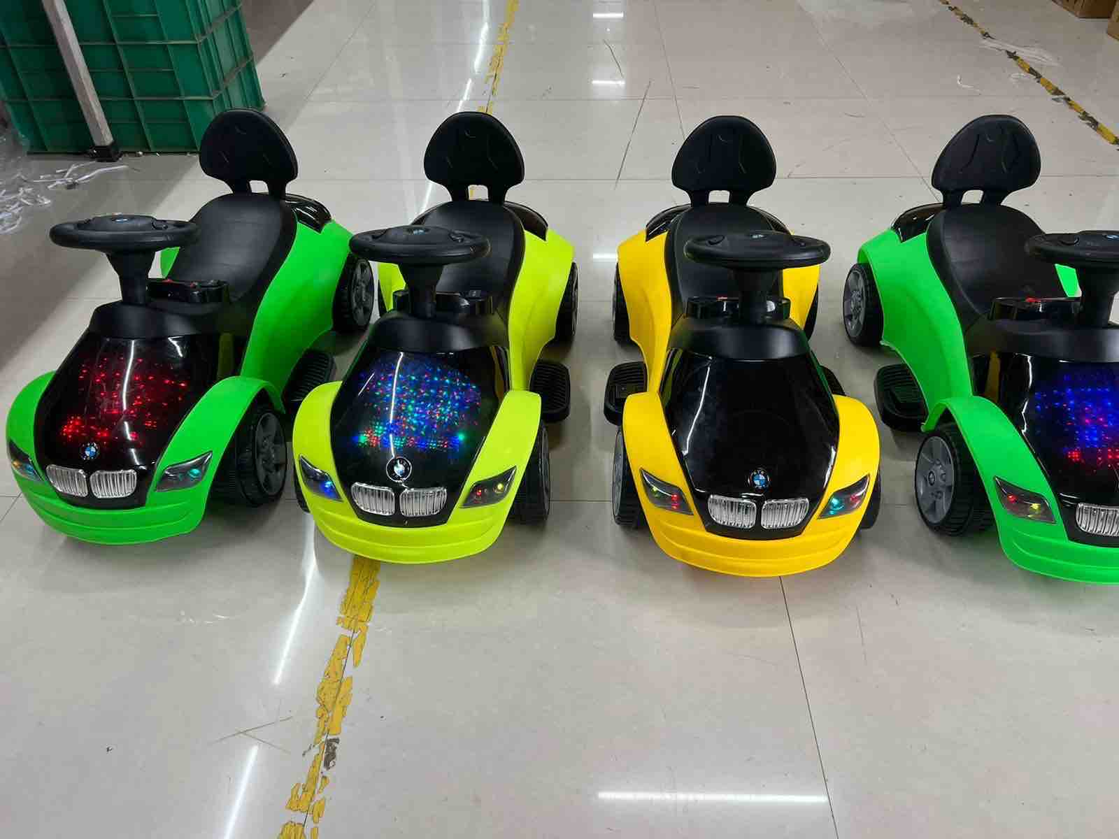 3D lights with  Battery Operated Ride On Car - MRGTOYS