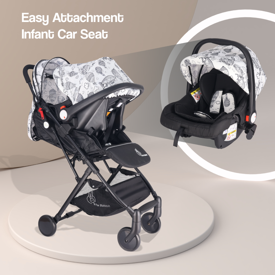 R for Rabbit Pocket Stroller Lite Travel System Baby Stroller
