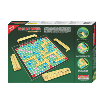 Word Power Premium - A Crossword Game Board Game Board Game