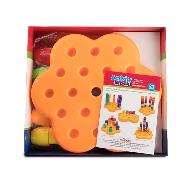 Activity Blocks Playmate 21 Pieces