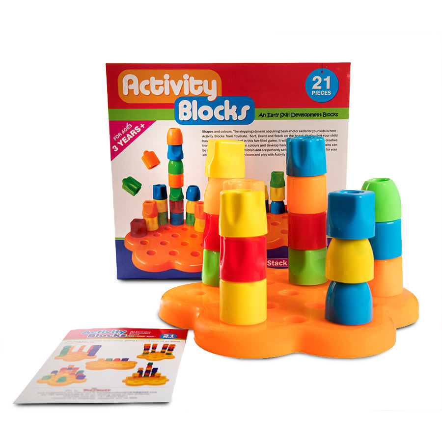 Activity Blocks Playmate 21 Pieces