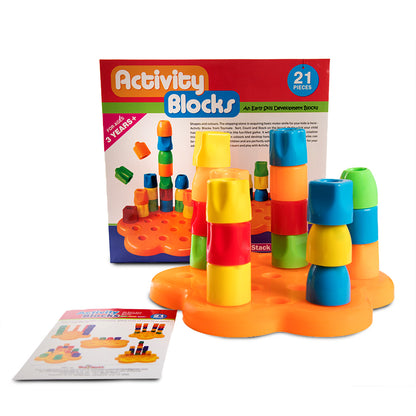 Activity Blocks Playmate 21 Pieces