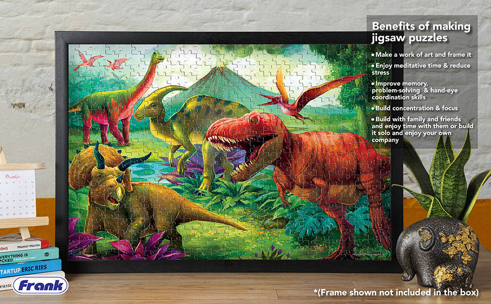 Frank Age of The Dinosaurs 250 Pieces Jigsaw Puzzle