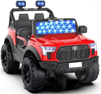 Ultimate Fun on Wheels: Rechargeable Battery Operated Jeep Jeep Battery Operated Ride On COLOR MAY VARY